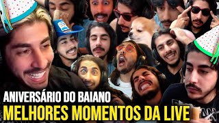 OS MELHORES MOMENTOS DA LIVE DO BAIANO  BAIANO REACT [upl. by Jeffery]