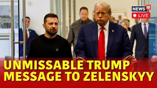 LIVE  Russia Ukraine War  Trumps First Reaction After Zelensky Speech At Munich  N18G [upl. by Ayyn138]