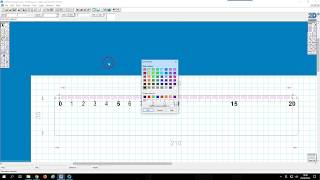 2D Design  Make a ruler [upl. by Aissilem]