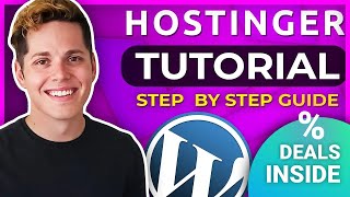 Hostinger Wordpress Tutorial  Hostinger Website Setup [upl. by Ahsataj]