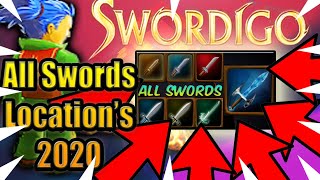 All Swords Locations Walkthrough  Swordigo [upl. by Anirtik621]