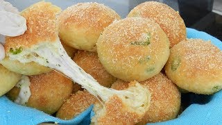 GARLIC MOZZARELLA Cheese Balls  Ninik Becker [upl. by Ettennaej959]