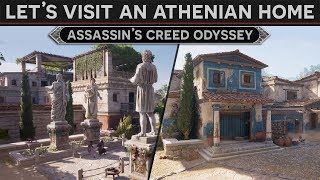 Lets Visit An Athenian Home  History Tour in AC Odyssey Discovery Mode [upl. by Kitti]