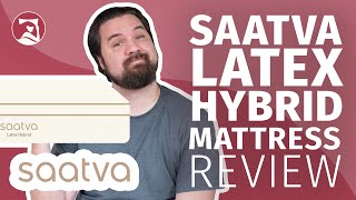 Saatva Latex Hybrid Mattress Review  The Best Ecofriendly Mattress [upl. by Nayek877]