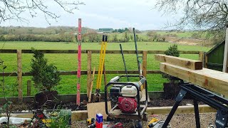 Building Railway Sleeper Steps [upl. by Ettenoitna]