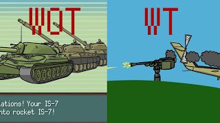 Is7 in wot and warthunder [upl. by Notsahc]