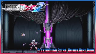 Gunvolt Chronicles Luminous Avenger iX 2 Playthrough Extra Unlock Hard Mode [upl. by Suu]