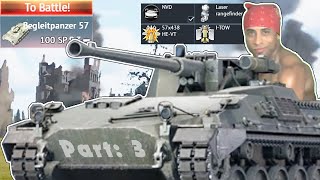 Begleitpanzer 57 stock grind Part 3  War Thunder 393 [upl. by Claire]