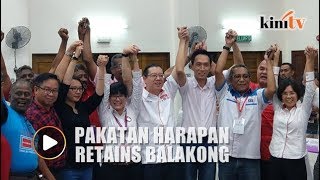 Pakatan Harapan wins Balakong [upl. by Eenar481]