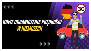 Nowe ograniczenia prędkości w Niemczech [upl. by Nosloc]