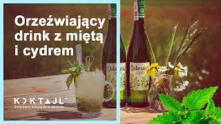 Jak zrobić drinka na lato CIDER MINT JULEP  orzeźwiający i mocny [upl. by Goto]