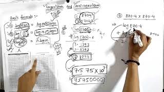 Logarithm and antilogarithm easy trick and tips to calculate [upl. by Iruam]