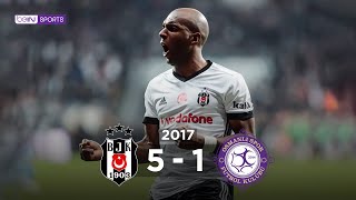 Beşiktaş 5  1 Osmanlıspor  Maç Özeti  201718 [upl. by Tnecnivleahcim134]