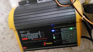 PRO MARINER PRO SPORT 8 BATTERY CHARGER [upl. by Oek414]