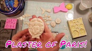 How to Use Plaster Of Paris  MoldingIn Molds Products listed below [upl. by Ermanno]