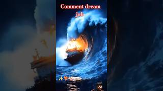 DANGEROUS FLOOD AT OCEAN SEA  battleship indiannavy trendingshorts newsong songmerchantnavy [upl. by Noe]