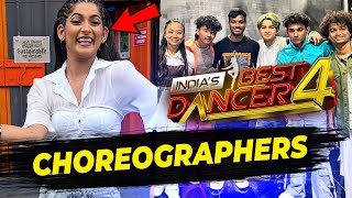 Indias best dancer 4 Choreographers  IBD 4 all choreographers name [upl. by Eduj268]