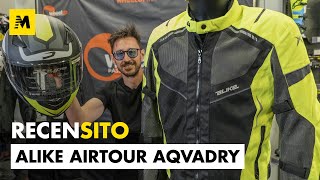 Wheelup Alike Airtour Aqvadry Recensione giacca touring moto [upl. by Qirat]