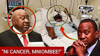 Ni CANCER Mniombee UHURU Kenyatta Shock Kenyans As He Confirms Illness By Shaving Head [upl. by Ursala]