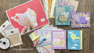 UNBOXING JanApr 2024 Stampin’ Up Mini Catalog PreOrder  Projects [upl. by Aivax922]