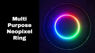 Remote Controlled Multi Purpose Neopixel Ring  Baba Awesam [upl. by Nhaj]