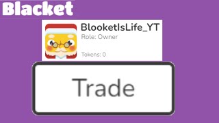 HOW TO TRADE BLOOKS AND TOKENS [upl. by Yelra]