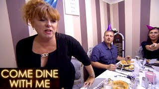 Karen Gets Upset amp Walks Out  Come Dine With Me [upl. by Ahsekyt]