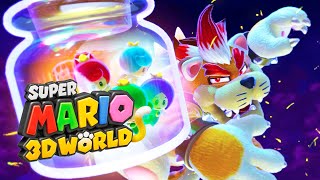 Super Mario 3D World  Full Game 100 Walkthrough [upl. by Gertrudis770]