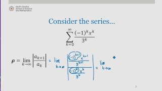 Interval and Radius of Convergence Example 1 [upl. by Nageem]