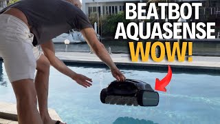 Beatbot AquaSense Robotic Pool Cleaner Review  Ultimate Pool Cleaner [upl. by Nodaj]