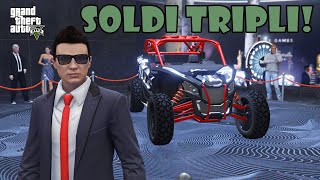 SOLDI TRIPLI E SCONTI AGGIORNAMENTO SETTIMANALE GTA 5 ONLINE ITA [upl. by Cherilyn]