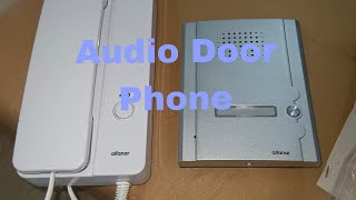 Alfanar الفنار Audio Door Phone نظام انتركوم للاتصال الطؤتي [upl. by Reivaz]