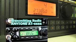 Anytone AT 6666 Transmit On Air Test [upl. by Ubana]