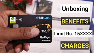 BPCL SBI Rupay Credit Card Unboxing  425 Benefits on Bharat Petroleum [upl. by Hennessy]