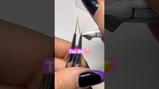 Why your nail art brush isn’t working 🥵 nails nailart gelnails naildesign [upl. by Ellehcit]