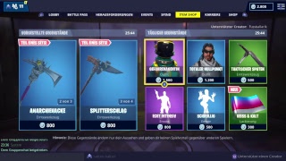 Fortnite neuer shop  bis zum neuen Shop zocken  auf neuen shop warten  Schneefall stufe 3 und 4 [upl. by Arammahs]