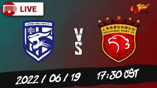 Full Game Replay  Wuhan Three Towns vs Shanghai Port  武汉三镇 vs 上海海港  CSL 中超第  20220619 1730 [upl. by Nwahs]