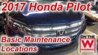 2017 Honda Pilot Basic Maintenance Quick Reference [upl. by Irra340]