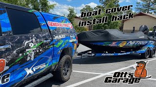 Ott’s Garage  Boat Cover Installing Tips [upl. by Ariadne]