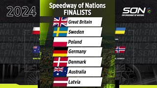 FIM Speedway of Nations 2024 Final  Belle Vue Saturday July 13 [upl. by Atiragram]