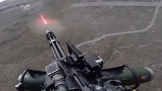 US Marines Firing The Powerful GAU21 Machine Gun amp M134 Minigun  Close Air Support Trainings [upl. by Martin]