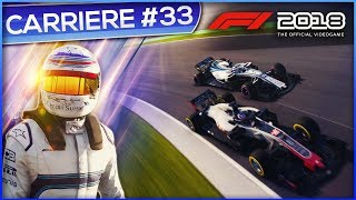 COUP DUR EN QUALIF  F1 2018 Carrière 33 [upl. by Koloski]