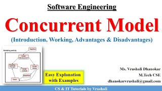 SE 10  Concurrent Model  Complete Explanation  Software Engineering Full Course [upl. by Ettesus]