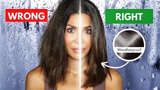 How To Tame Your Frizzy Hair  INCREDIBLE HACKS for RAINY HUMID Days GIVEAWAY [upl. by Deryl]