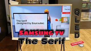 Samsung Lifestyle TV  The Serif 4K QLED Full review [upl. by Trela203]