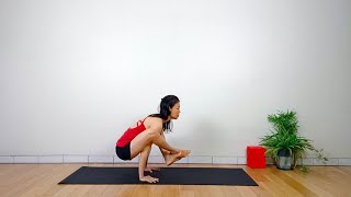 How to do Shoulder Pressing Pose  Arm Balancing Yoga Pose  Bhujapidasana with iRyne [upl. by Craner]