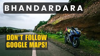 Dont Follow Google Maps To Reach Bhandardara Hosteller bhandardara hosteller ride [upl. by Thant]