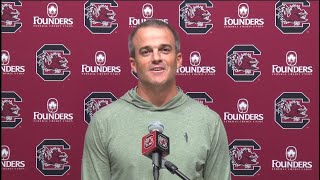 Football Shane Beamer News Conference 110524 [upl. by Htepsle657]