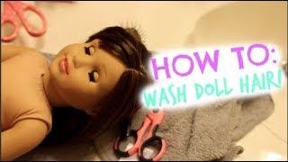 How to Fix American Girl Doll Hair JUST LIKE NEW [upl. by Eire479]