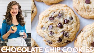 Best Chocolate Chip Cookies Recipe  Natashas Kitchen [upl. by Ezechiel]